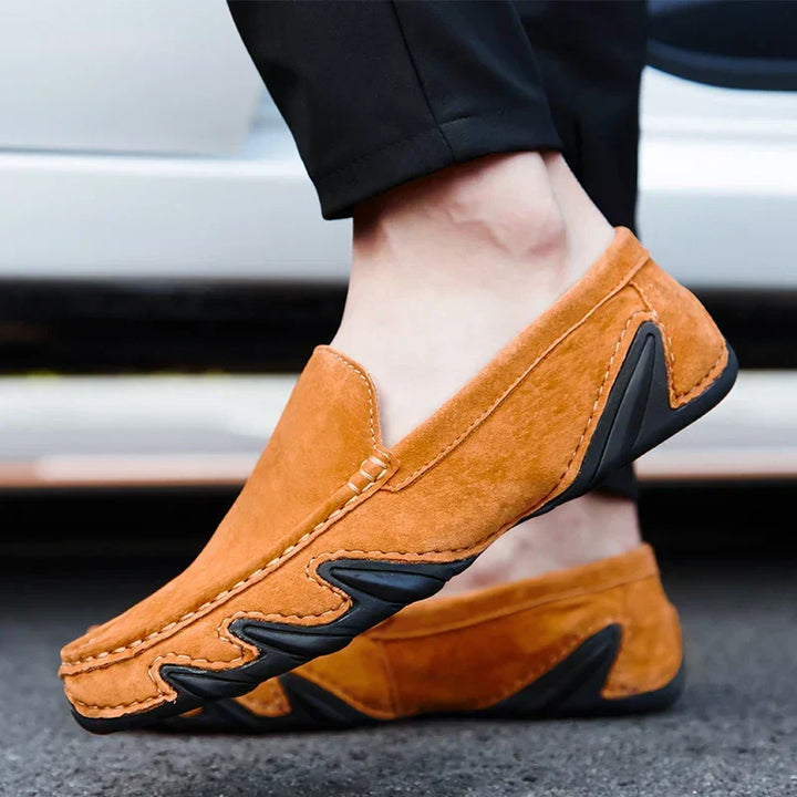 Mocassins Tempo-25 – finition brossée douce et coutures main