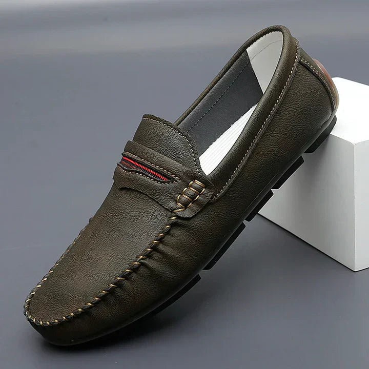Mocassins Lumen-22 – construction finie main, esprit italien