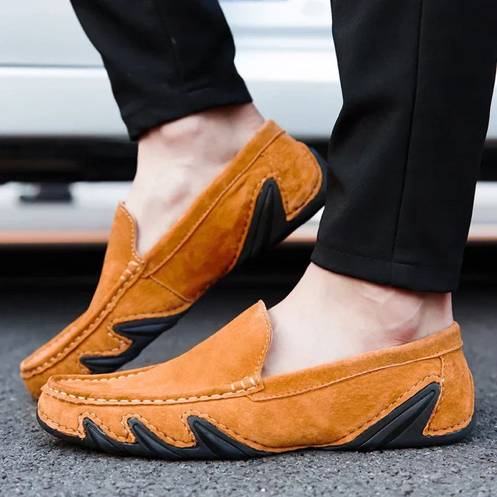 Mocassins Tempo-25 – finition brossée douce et coutures main