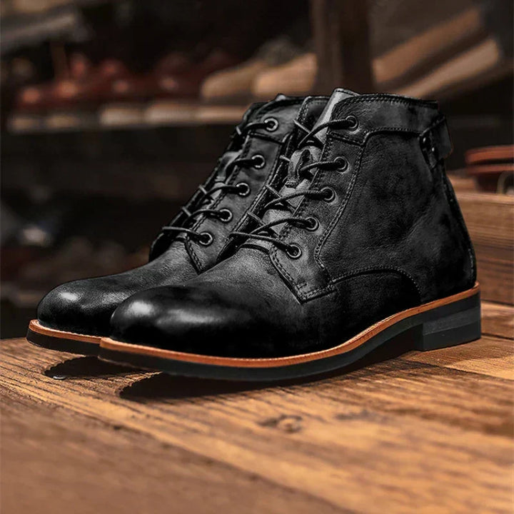 Bottes montantes Vector-12 – robustesse urbaine et style soigné