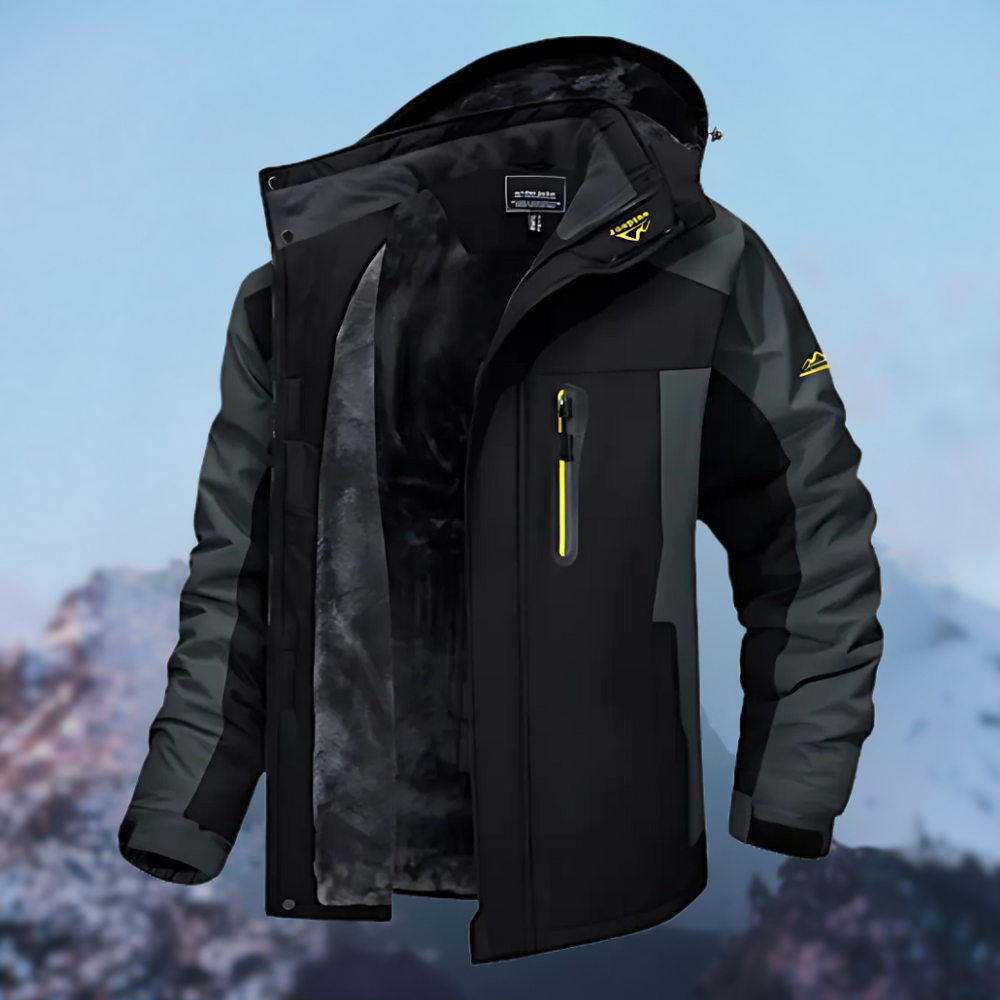 Veste d'hiver homme chaude – extérieur déperlant et robuste