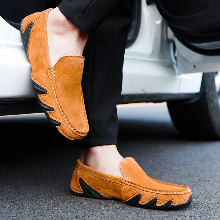 Mocassins Tempo-25 – finition brossée douce et coutures main