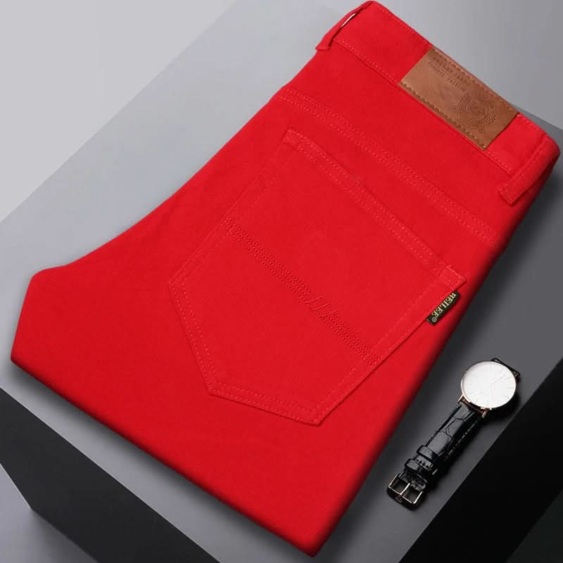 Pantalon homme coloré Alessandro – stretch et coupe ajustée