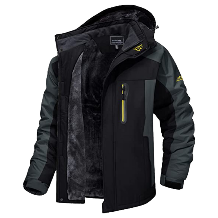 Veste outdoor Carl imperméable – doublure polaire chaude