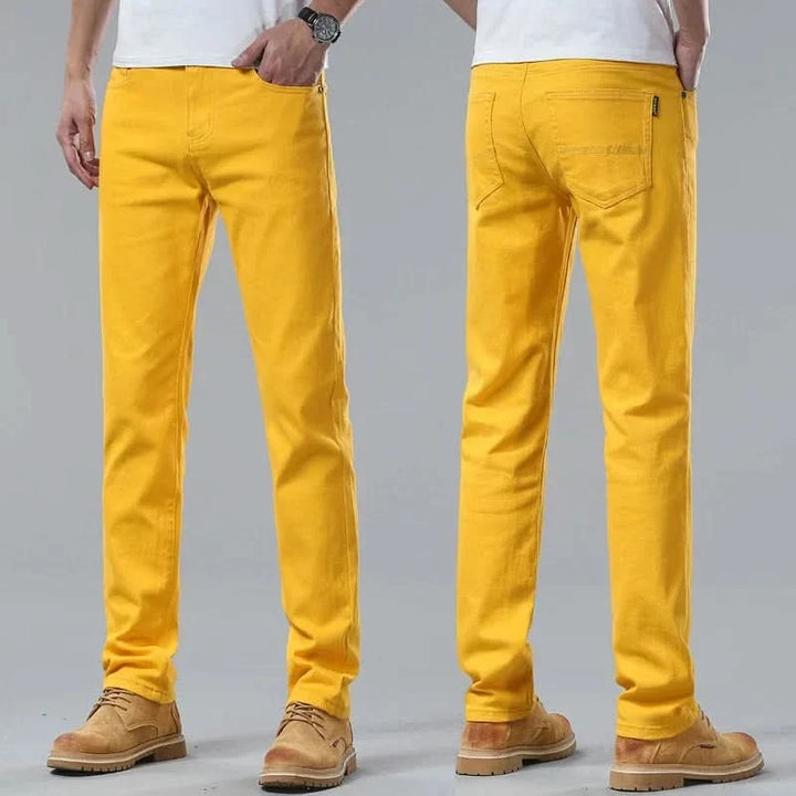 Pantalon homme coloré Alessandro – stretch et coupe ajustée