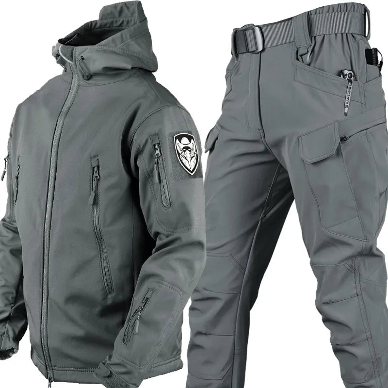 Ensemble veste et pantalon d'hiver homme – imperméable, coupe-vent
