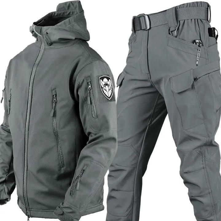 Ensemble veste et pantalon d'hiver homme – imperméable, coupe-vent