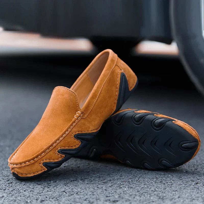 Mocassins Tempo-25 – finition brossée douce et coutures main