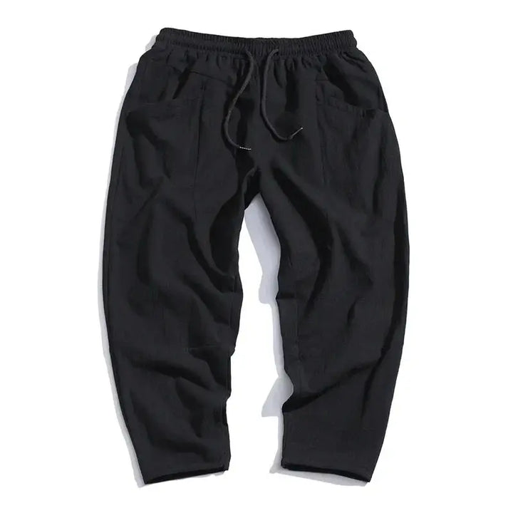 Pantalon Kyoto homme fuselé longueur cropped – taille ajustable