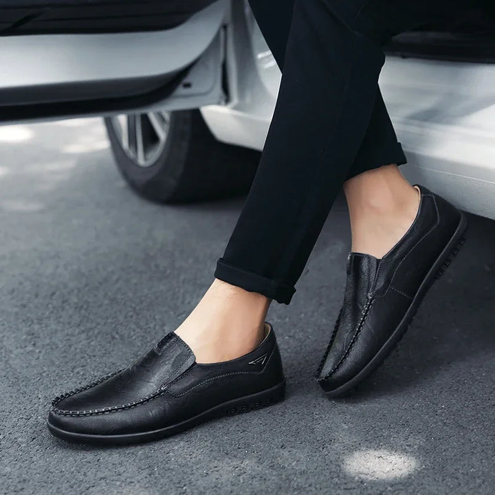 Mocassins Nexus-23 à semelle crantée – finition européenne