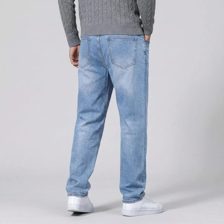 Jean droit homme coupe regular – cinq poches classique