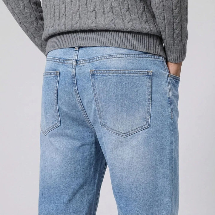 Jean droit homme coupe regular – cinq poches classique
