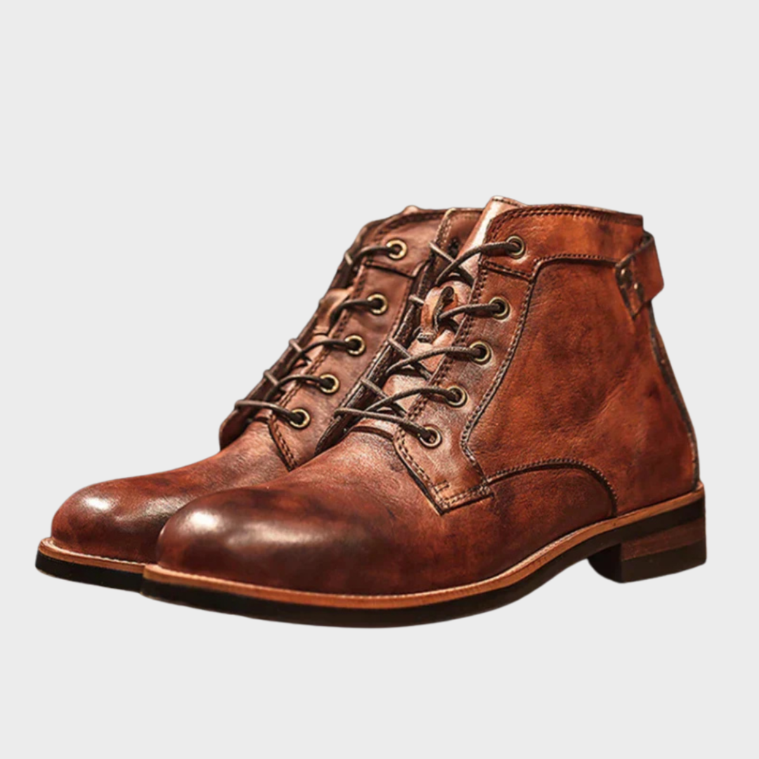 Bottes montantes Vector-12 – robustesse urbaine et style soigné