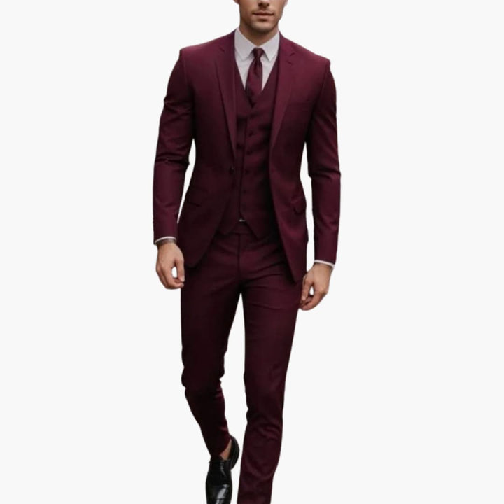 Costume homme trois pièces – veste, gilet et pantalon assortis