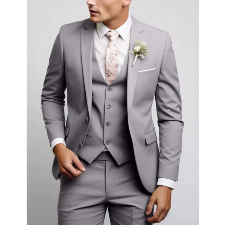 Costume 3 pièces homme coupe slim – mariage et cérémonie