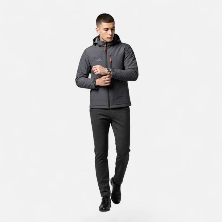 Veste à capuche homme coupe ample – casual et raffinée