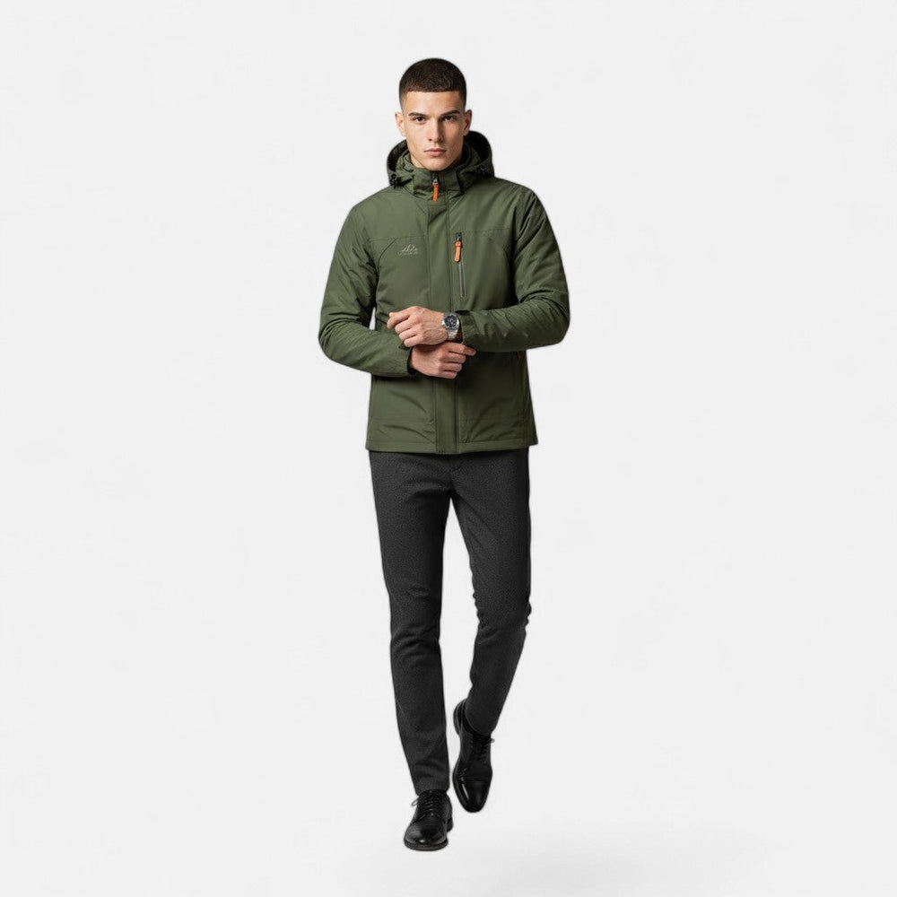 Veste à capuche homme coupe ample – casual et raffinée