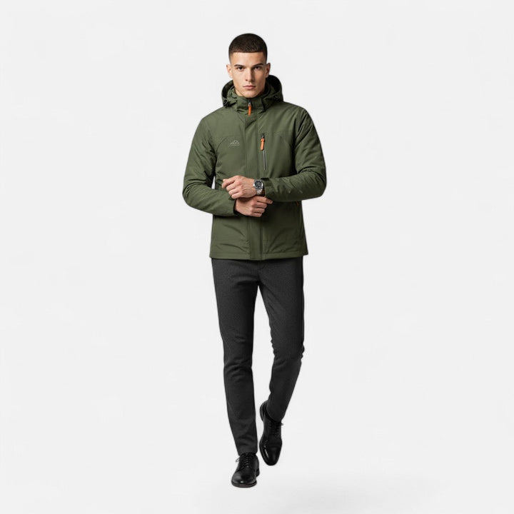 Veste à capuche homme coupe ample – casual et raffinée
