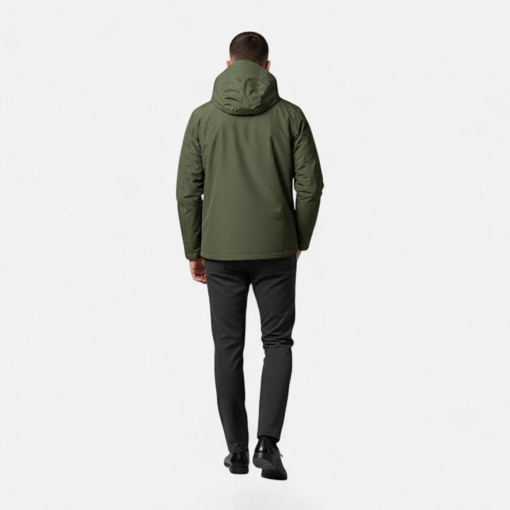 Veste à capuche homme coupe ample – casual et raffinée