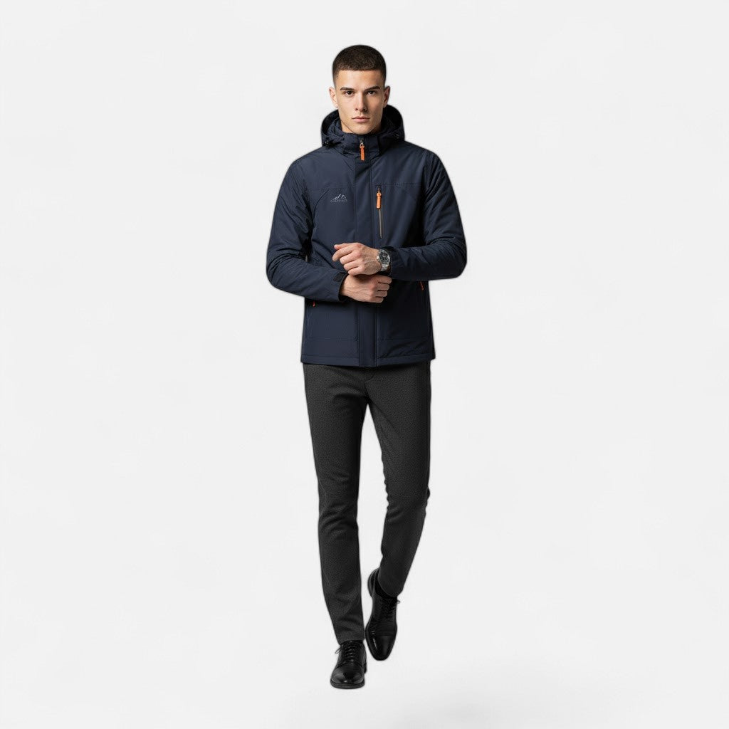 Veste à capuche homme coupe ample – casual et raffinée