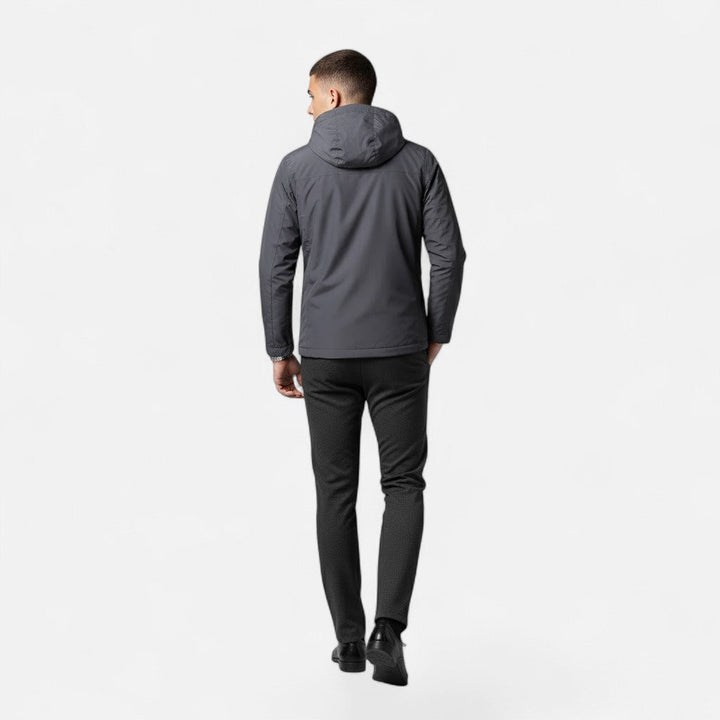 Veste à capuche homme coupe ample – casual et raffinée