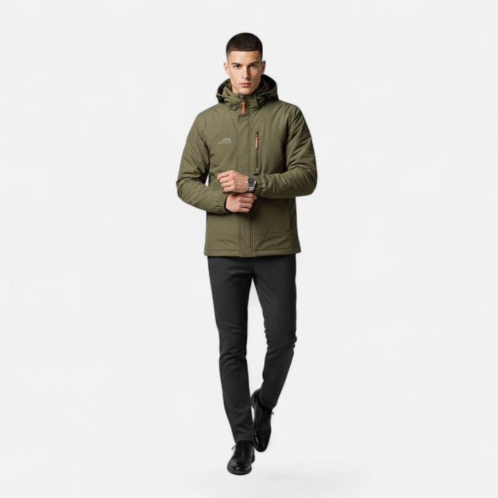 Veste à capuche homme coupe ample – casual et raffinée