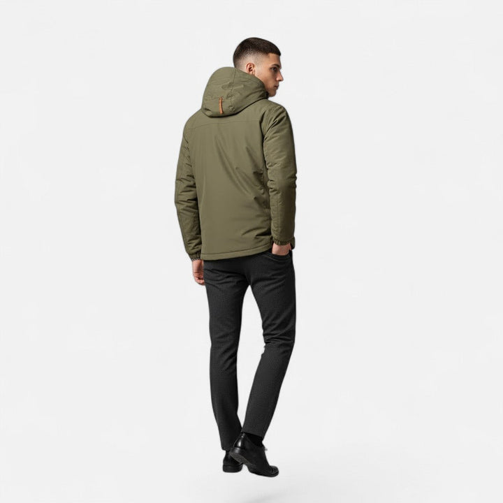 Veste à capuche homme coupe ample – casual et raffinée