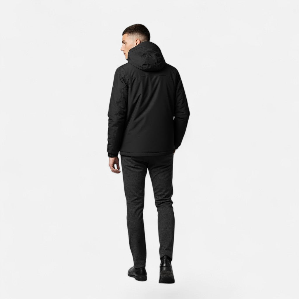 Veste à capuche homme coupe ample – casual et raffinée