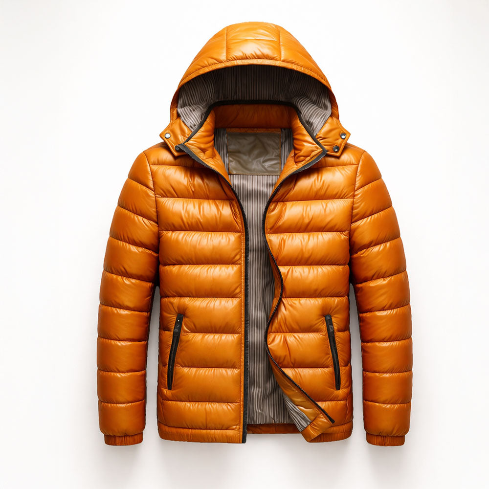 Veste matelassée homme – garnissage coton, coque résistante à l'eau
