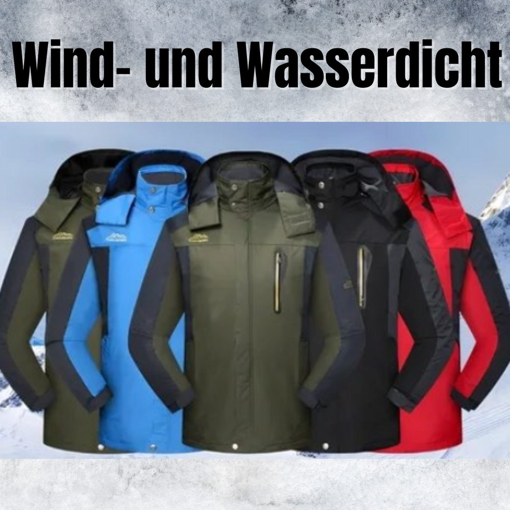Veste d'hiver fonctionnelle homme – imperméable et coupe-vent