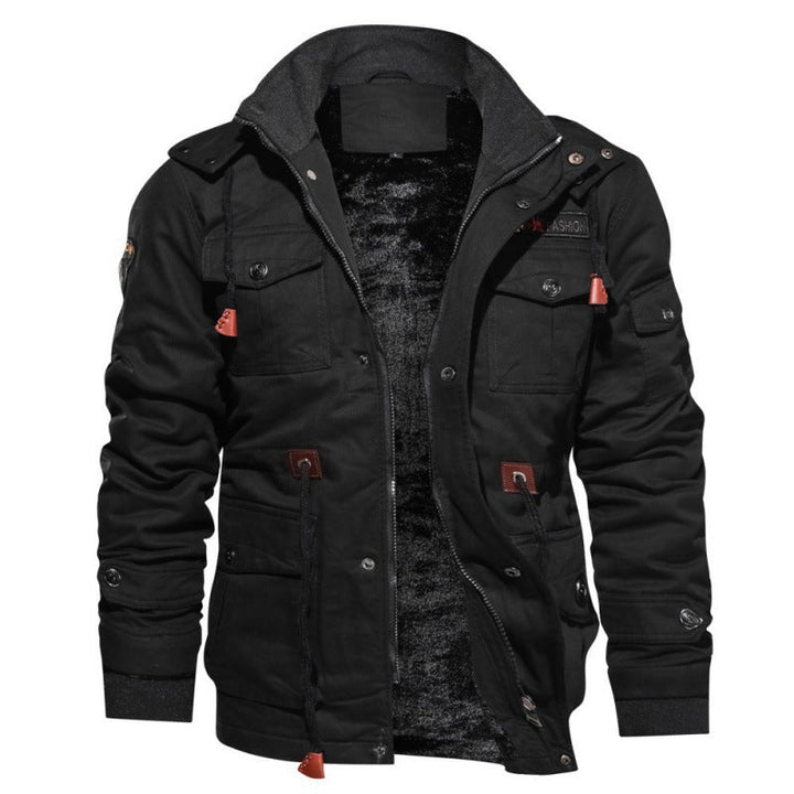 Veste d'hiver homme imperméable doublée polaire – chaude et stylée