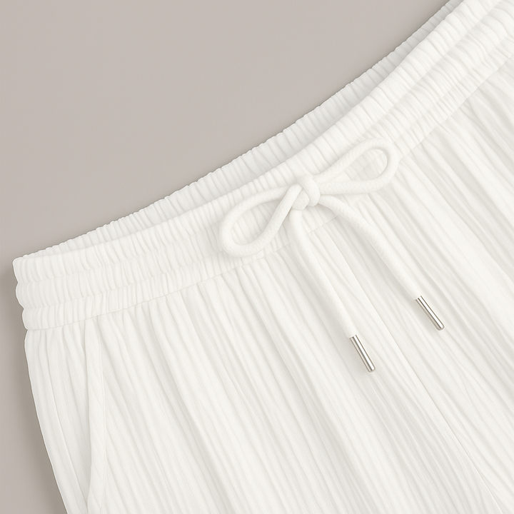 Ensemble détente homme en jersey côtelé – chemise et pantalon