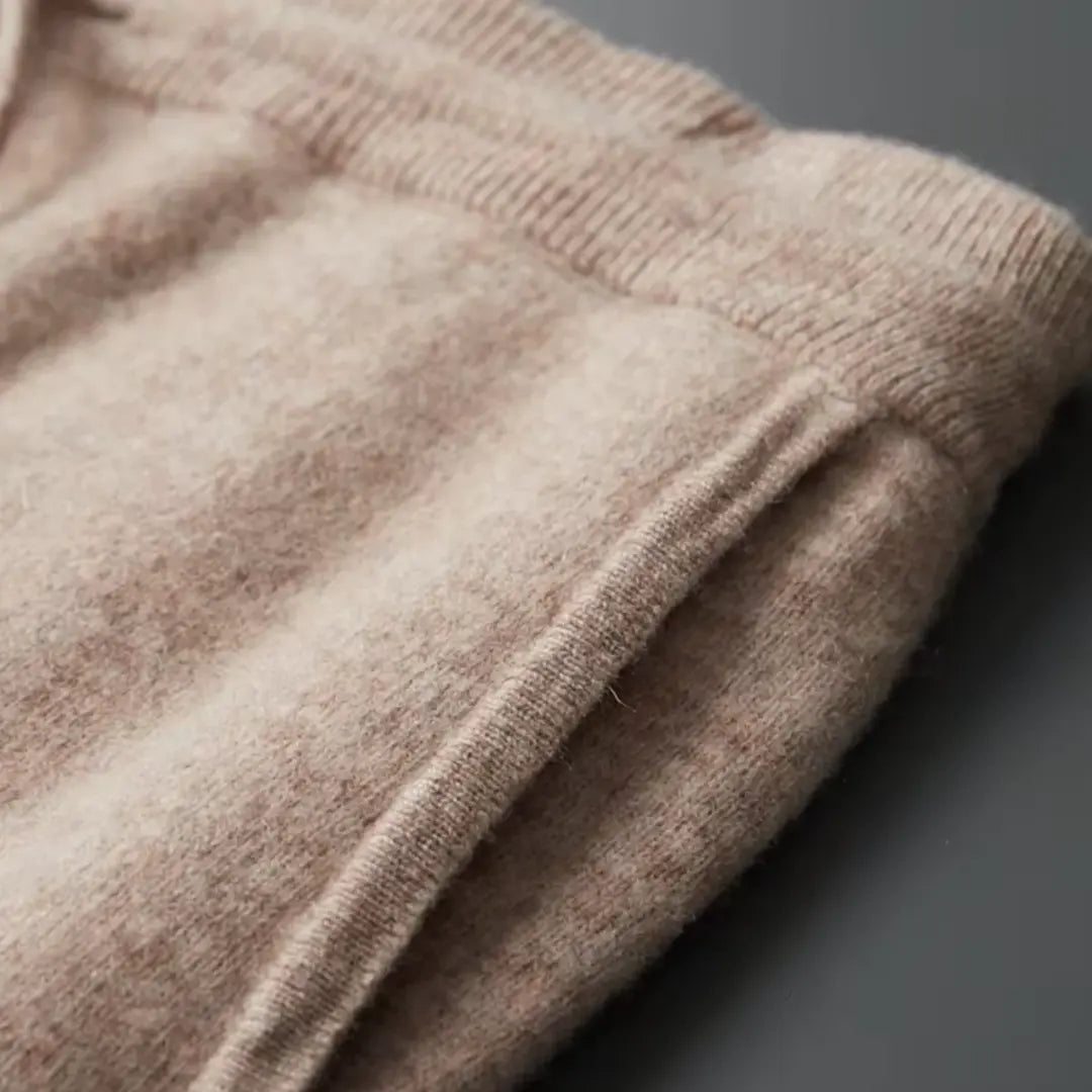 Ensemble détente homme en laine mérinos – veste zippée et jogging