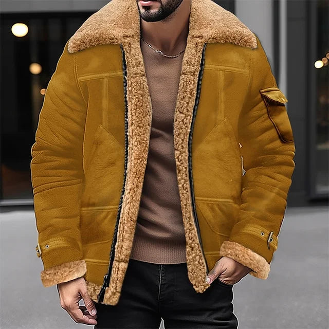 Veste sherpa homme – légère, chaude et facile à porter