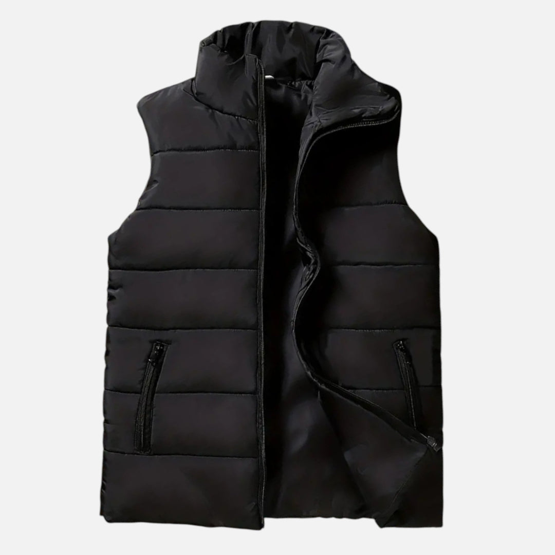 Gilet matelassé homme sans manches – chaleur légère d'hiver