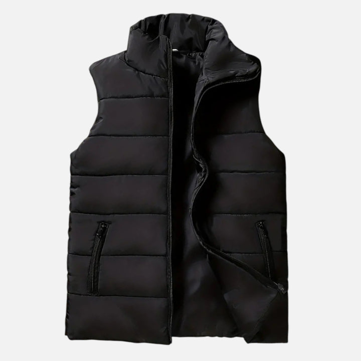 Gilet matelassé homme sans manches – chaleur légère d'hiver