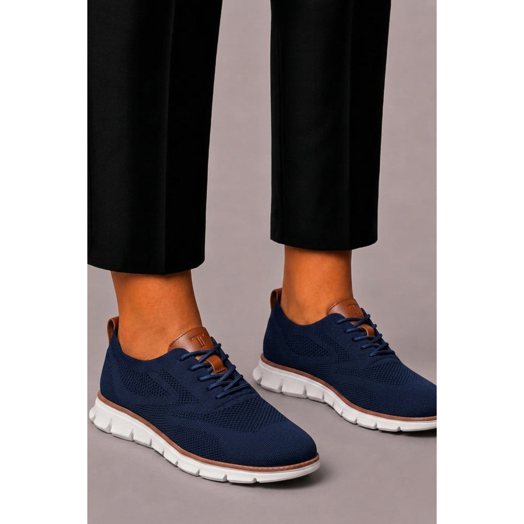 Baskets sport homme en mesh tricoté – semelle adhérente