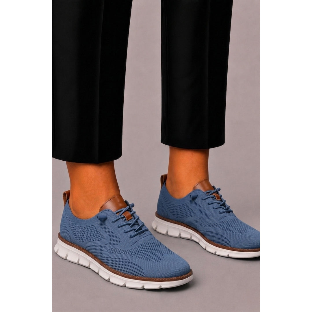 Baskets sport homme en mesh tricoté – semelle adhérente