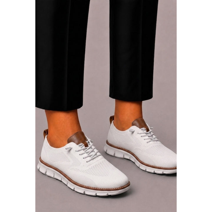 Baskets sport homme en mesh tricoté – semelle adhérente
