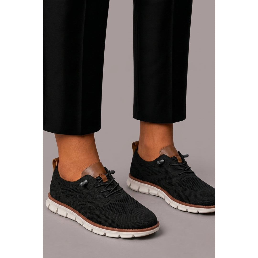 Baskets sport homme en mesh tricoté – semelle adhérente