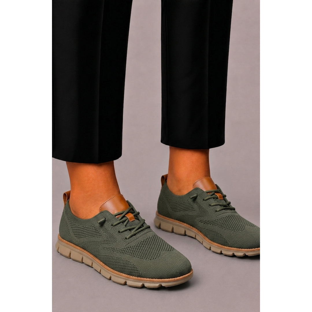 Baskets sport homme en mesh tricoté – semelle adhérente