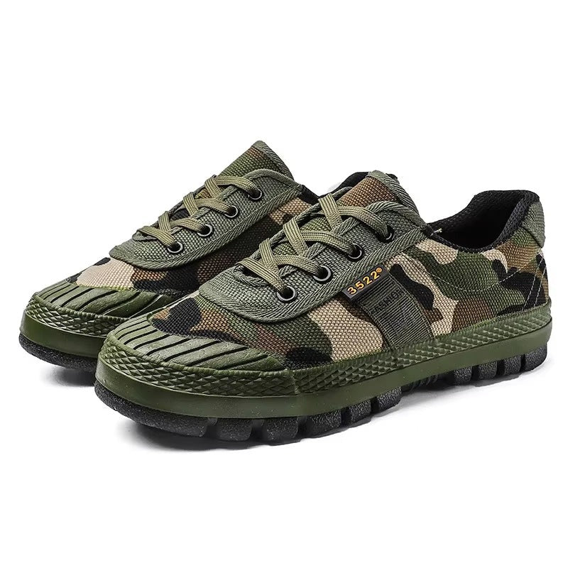 Baskets tactiques homme en toile balistique – semelle tout-terrain