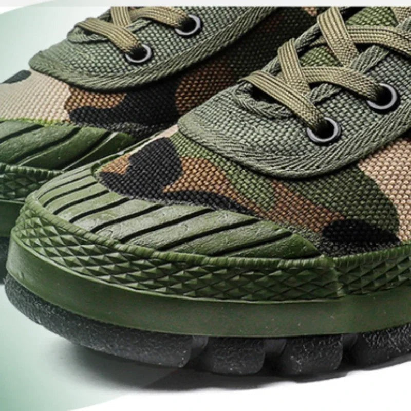 Baskets tactiques homme en toile balistique – semelle tout-terrain