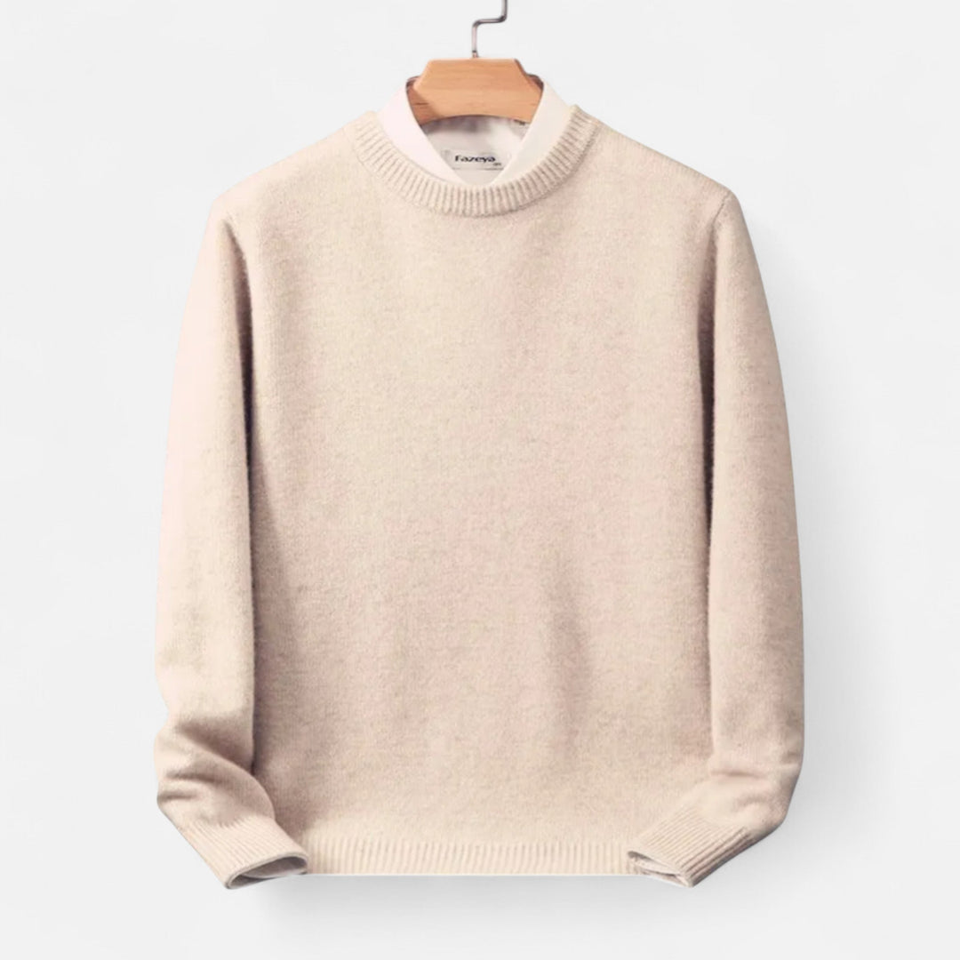 Pull homme coupe classique – maille fine et douce