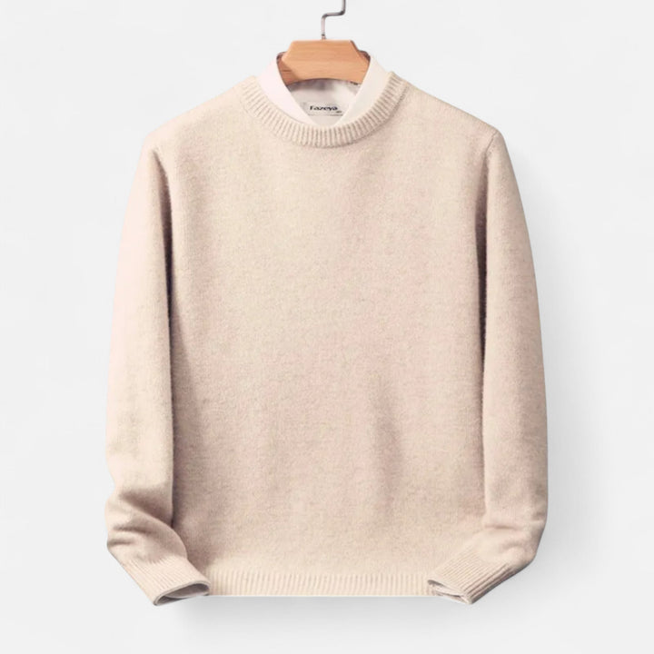 Pull homme coupe classique – maille fine et douce