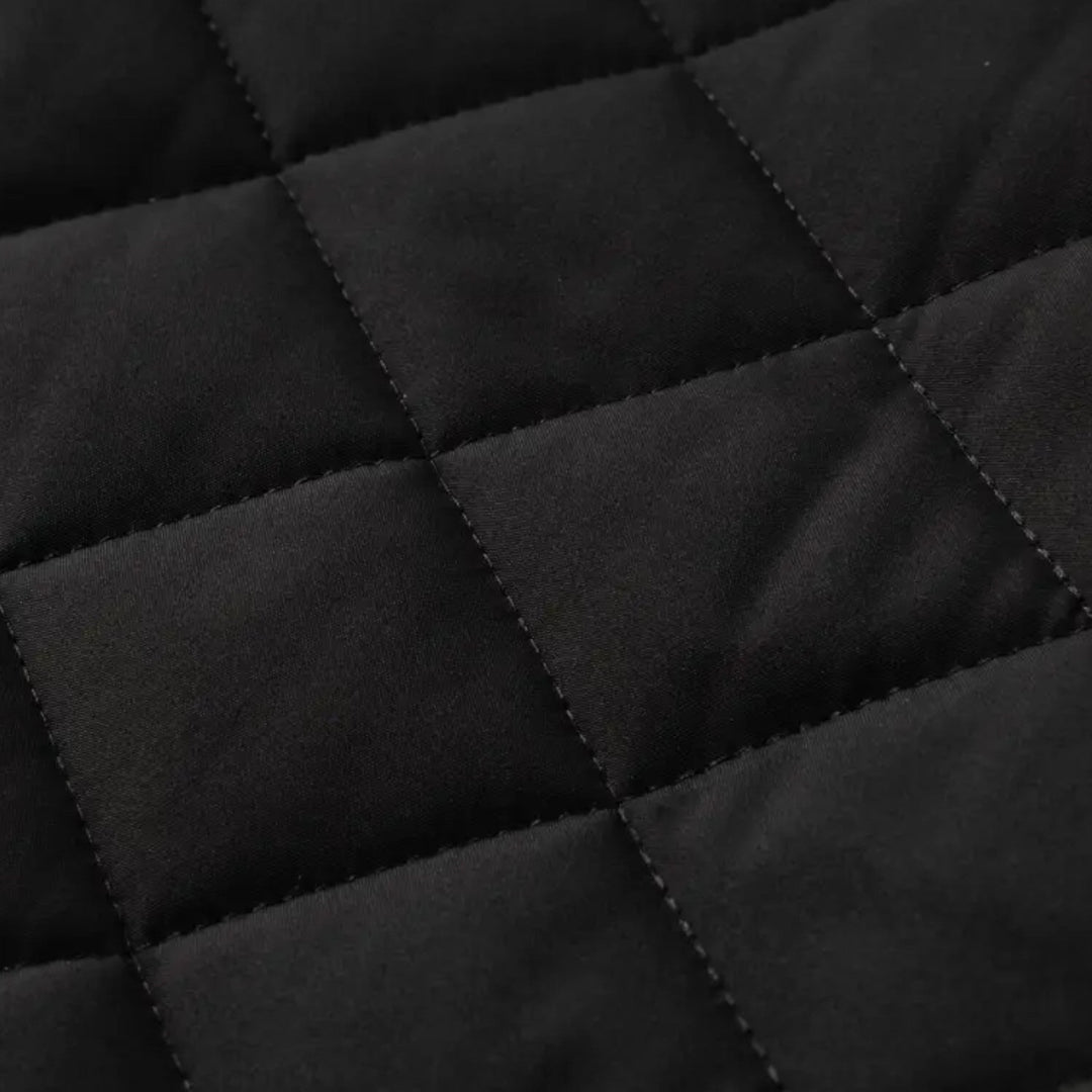 Veste d'hiver homme matelassée – doublure polaire chaude