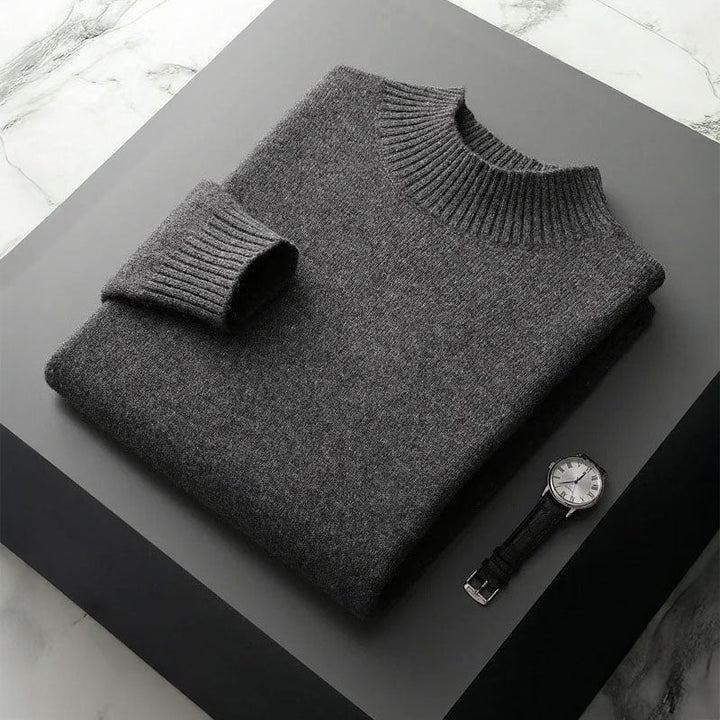 Pull homme 100 % laine mérinos – douceur et tons naturels