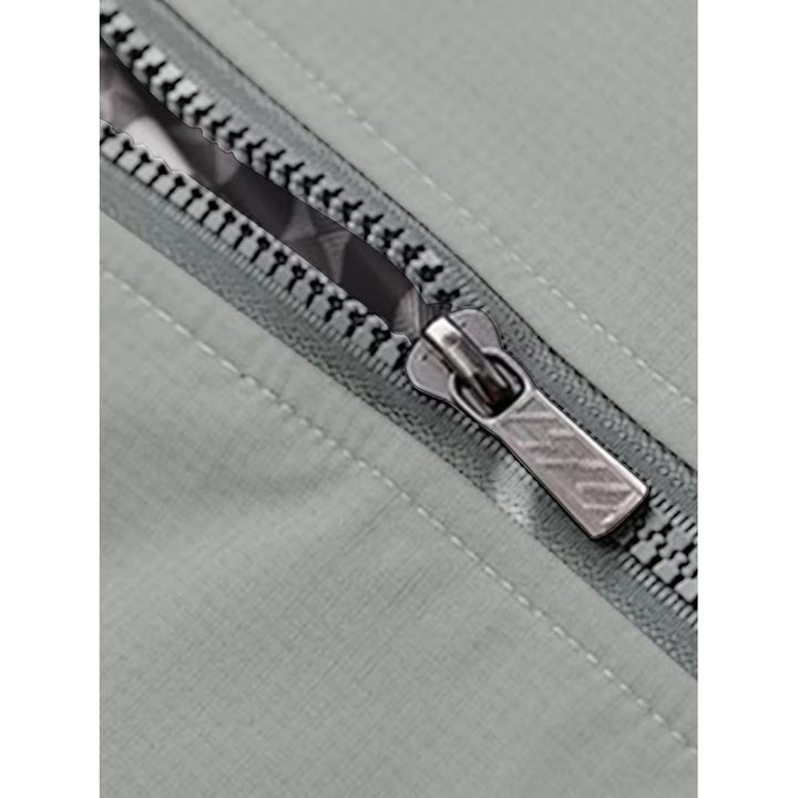Blouson bomber casual homme à col montant – toucher velours