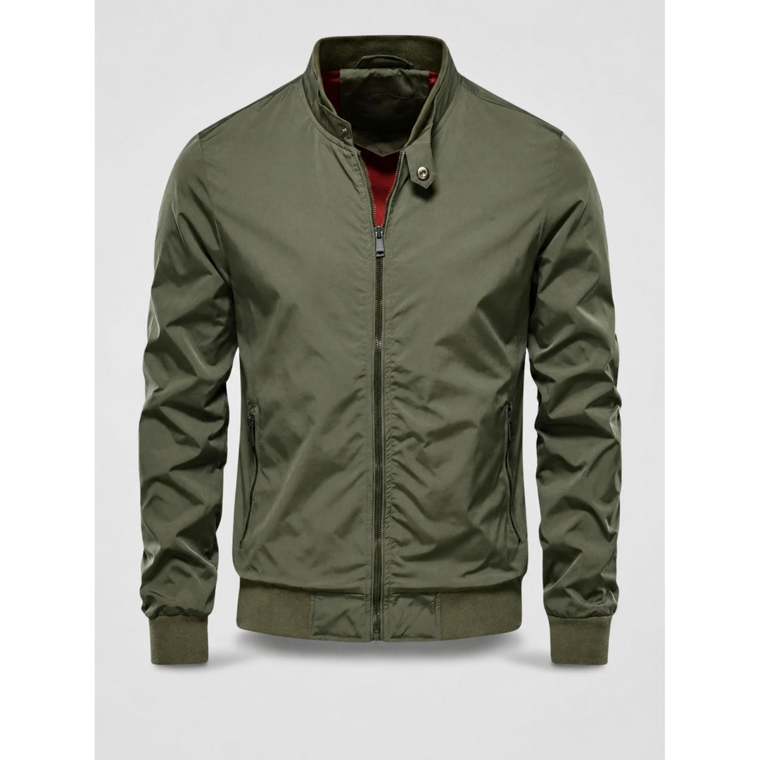 Blouson bomber Hugo à col montant – entièrement doublé