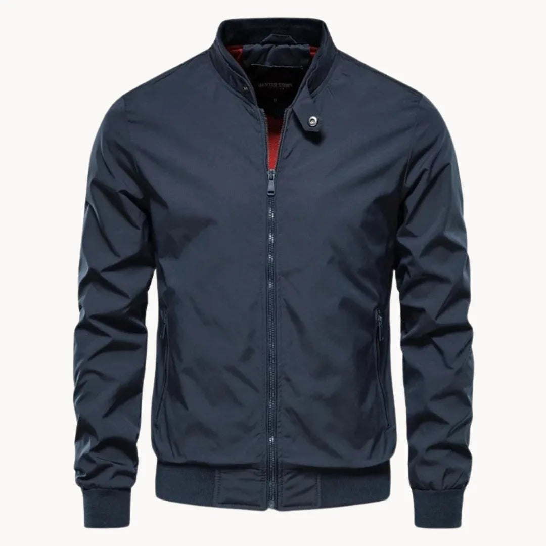 Blouson bomber Hugo à col montant – entièrement doublé